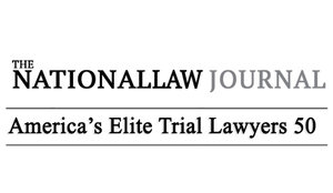 In 2015, the firm was named to National Law Journal's List of "America's Elite Trial Lawyers 50" 